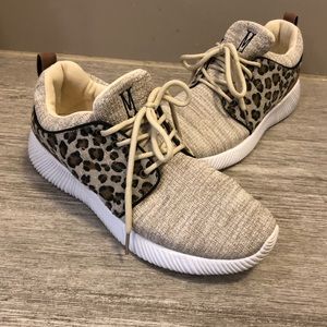 MarleyLilly Cheetah Print Sneakers